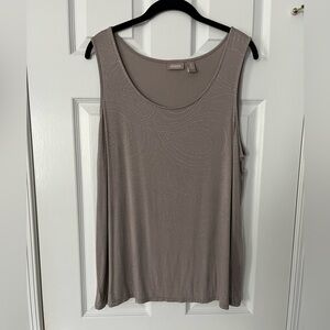 Chicos size 3(XL) dress tank top, taupe colored.